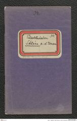 Seite 1, Tagebuch "Stein a/Donau | hinten Landersdorf" (NHMW-PRAE-BBB-34)